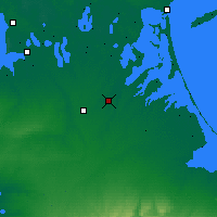 Nearby Forecast Locations - Dzhankoi - Mapa