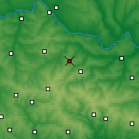 Nearby Forecast Locations - Kadijivka - Mapa