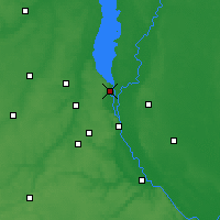 Nearby Forecast Locations - Vyshhorod - Mapa