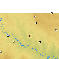 Nearby Forecast Locations - Sholapur - Mapa