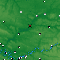 Nearby Forecast Locations - Compiègne - Mapa