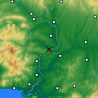 Nearby Forecast Locations - Didimoteico - Mapa