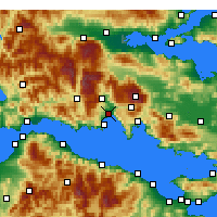 Nearby Forecast Locations - Itea - Mapa