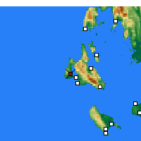 Nearby Forecast Locations - Lixúri - Mapa