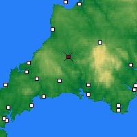 Nearby Forecast Locations - Launceston - Mapa
