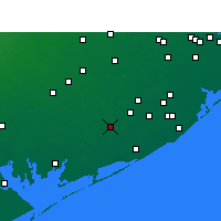 Nearby Forecast Locations - Bay City - Mapa