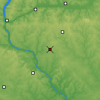 Nearby Forecast Locations - Platteville - Mapa
