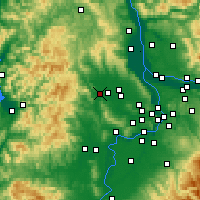 Nearby Forecast Locations - Forest Grove - Mapa