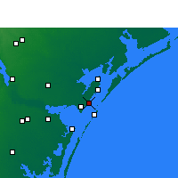 Nearby Forecast Locations - Aransas - Mapa
