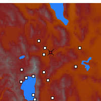 Nearby Forecast Locations - Sparks - Mapa