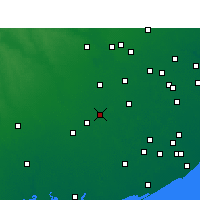 Nearby Forecast Locations - Wharton - Mapa