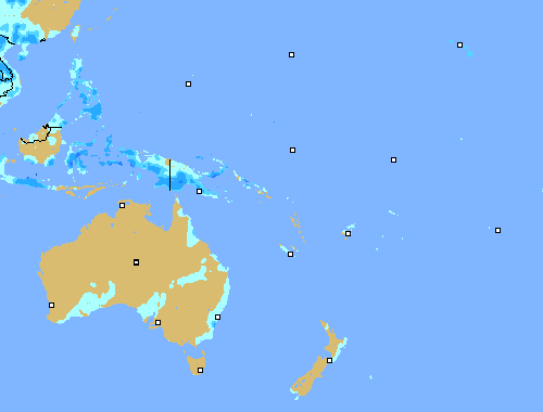 precipitação-3 h. Micronesia!