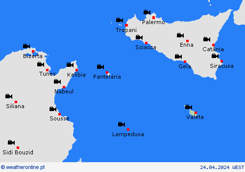webcam Malta Europa mapas de previsão