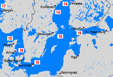 Baltic Sea: Sáb, 18-05