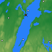 Nearby Forecast Locations - Karlsborg Air Base - Mapa