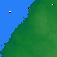Nearby Forecast Locations - Raahe - Mapa