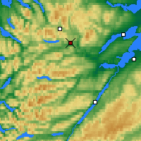 Nearby Forecast Locations - Terras Altas - Mapa