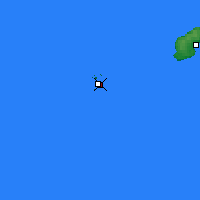 Nearby Forecast Locations - Ilhas Scilly - Mapa