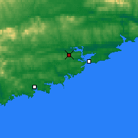 Nearby Forecast Locations - Cork - Mapa