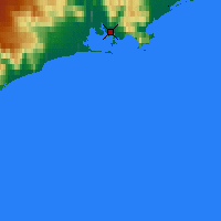 Nearby Forecast Locations - Höfn - Mapa