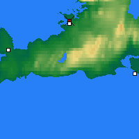 Nearby Forecast Locations - Reiquiavique - Mapa