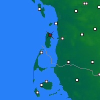 Nearby Forecast Locations - Romo Island - Mapa