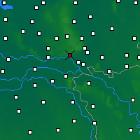 Nearby Forecast Locations - Arnhem - Mapa