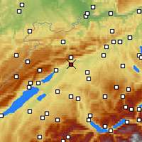 Nearby Forecast Locations - Soleura - Mapa