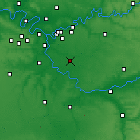 Nearby Forecast Locations - Melun - Mapa