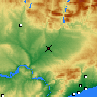Nearby Forecast Locations - Lérida - Mapa