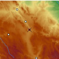 Nearby Forecast Locations - Calamocha - Mapa