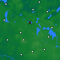 Nearby Forecast Locations - Goldberg - Mapa