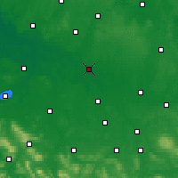 Nearby Forecast Locations - Celle - Mapa