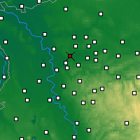 Nearby Forecast Locations - Bottrop - Mapa