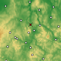 Nearby Forecast Locations - Calden - Mapa