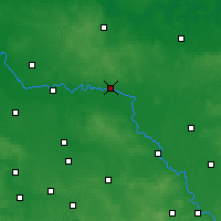 Nearby Forecast Locations - Vitemberga - Mapa