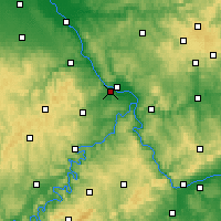 Nearby Forecast Locations - Andernach - Mapa