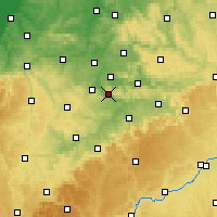 Nearby Forecast Locations - Esslingen - Mapa