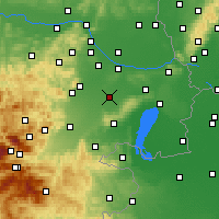 Nearby Forecast Locations - Seibersdorf - Mapa