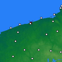 Nearby Forecast Locations - Colberga - Mapa