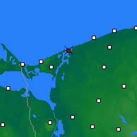 Nearby Forecast Locations - Dziwnów - Mapa