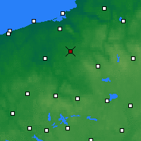 Nearby Forecast Locations - Zegrze Pomorskie - Mapa
