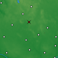 Nearby Forecast Locations - Mława - Mapa