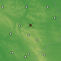 Nearby Forecast Locations - Zamość - Mapa