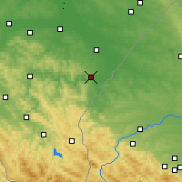 Nearby Forecast Locations - Przemyśl - Mapa