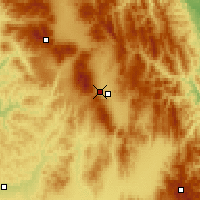 Nearby Forecast Locations - Miercurea Ciuc - Mapa