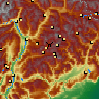 Nearby Forecast Locations - Friul - Mapa