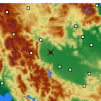 Nearby Forecast Locations - Trícala - Mapa