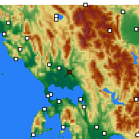 Nearby Forecast Locations - Arta - Mapa