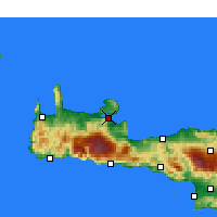 Nearby Forecast Locations - Suda - Mapa